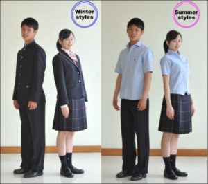 青森山田高校の制服画像